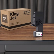 Kingjet Kyocera Uyumlu TK-5230 Kırmızı (Magenta) Muadil Toner Çipli | Ecosys M5521CDN