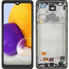 Elivora Samsung Galaxy A72 LCD Ekran Dokunmatik (Çıtalı)