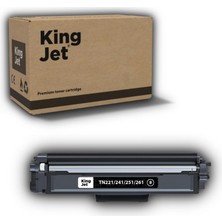 Kingjet Brother Uyumlu TN-221 Siyah Standart Kapasiteli (Tekli) Muadil Toner