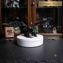 Betispaw Studio Toothless Dişsiz Ejderhanı Nasıl Eğitirsin 17 cm Figür