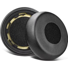 Jacom Jabra Evolve 75 / 75 Uc / 75 Ms / 75 Se Uyumlu Kulaklık Yastığı (Ear Pad) Kulak Pedi Yedek Sünger 1 Çift Siyah
