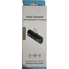 BSSM Yeni Nesil Apple Iphone Lightning Audio Kulaklık Dönüştürücü Kulaklık ve Şarj Otg