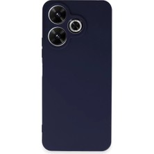 Elivora Newface Xiaomi Redmi 13 4g Kılıf First Silikon - Lacivert