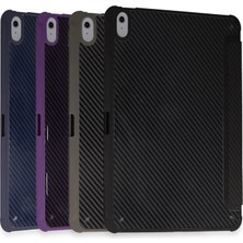ALK Ipad Pro 11 (2024) Kılıf Color Karbon Tablet Kılıfı - Koyu Gri
