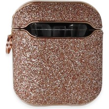 ALK Airpods 2 (2.nesil) Spell Simli Kılıf - Rose Gold