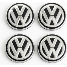 Camel Shop Vw 65MM Jant Göbeği Seti 4 Adet Golf Passat Tiguan Troc Arteon Uyumlu