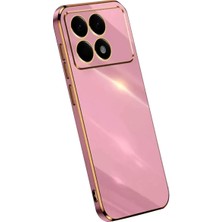 Elivora Newface Xiaomi Poco X6 Pro Kılıf Volet Silikon - Mor