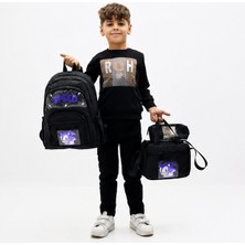Katun's Store Erkek Çocuk 3'lü Okul Çantası Takımı / Geniş Iç Hacim, Dayanıklı, Hafif ve Sağlıklı