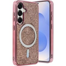 Elivora Joko Samsung Galaxy S25 Helen Magsafe Kapak - Pembe