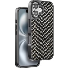 Elivora Venco Apple iPhone 16 Viper Kapak - Siyah