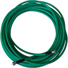Tech Butiq Tv Anteni Uydu Lnb Kablosu F Konnektör 1-50 Metre Yeşil
