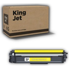 Kingjet Brother Uyumlu TN-221 Sarı Standart Kapasiteli (Tekli) Muadil Toner