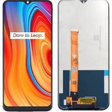 Elivora Realme C3 LCD Ekran Dokunmatik (Siyah)