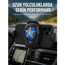 Feedback Mobil Cihaz Soğutma Radyatörü – Metal+Abs, Type-C Kablolu Yeni Nesil