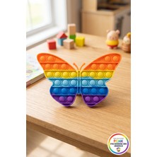 Vivenda Pop It Kelebek Duyusal Zeka Oyuncağı Kabarcık Patlatma Stres Rahatlatıcı Fidget Oyuncak