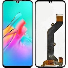 Elivora Infinix Smart Hd 2021 Uyumlu Ekran Dokunmatik (Siy