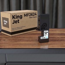 Kingjet Olivetti Uyumlu B1238 Mavi (Cyan) Muadil Toner Çipli