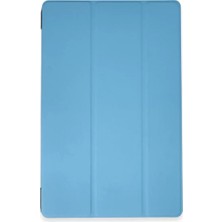 Elivora Newface Apple iPad Pro 13 (2024) Kılıf Tablet Smart Kılıf - Mavi