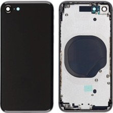 Elivora Iphone 8 Boş Kasa Kapak 8g Siyah Uyumlu