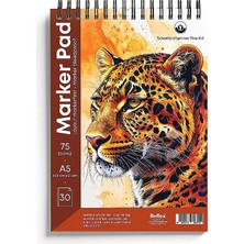 Schoellershammer Marker Pad Marker Defteri 75 Gr. A5 30 Yp. (Arkaya Geçirmez)