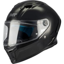 Mt Helmets Kask mt Stınger Pure A1 Parlak Siyah
