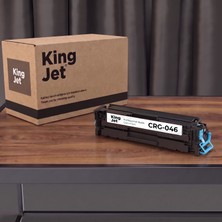 Kingjet Canon Uyumlu CRG-046 Mavi Standart Kapasiteli (Tekli) Çipli Muadil Toner | MF732CDW