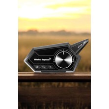 Hcc Trend Intercom Kask Kulaklığı Anc Özelliği Yüksek Ses Kaliteli Bluetooth Kulaklık