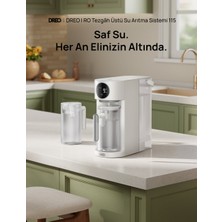 Dreo Tezgâh Üstü Su Arıtma Sistemi, Sgs Testli 7’si 1 Arada Filtre, Anlık Tds ve Filtre Ömrü Takibi, Otomatik Dolum, Kendi Kendini Temizleme, 5 L Hazne, Bpa Içermez, 2 Sürahili Kompakt Tasarım.