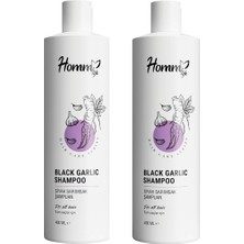 Homm Life Siyah Sarımsak ( Black Garlic ) Şampuan 400 ml - 2 Adet