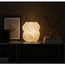 Clavo Design Dalga Formlu Modern Organik Tasarım Rgb Masa Lambası
