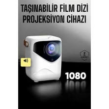 Marsilyan Taşınabilir Android Projeksiyon Wifi Destekli 4K Multimedia Tabanlı Ev ve Ofis Tipi