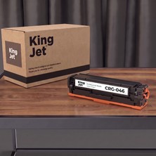 Kingjet Canon Uyumlu CRG-046 Siyah Standart Kapasiteli (Tekli) Çipli Muadil Toner | MF735CDW