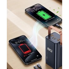 Sora Home Ultra Güçlü Powerbank 80000 Mah Çoklu Cihaz Şarj Destekli LED Ekranlı Taşınabilir Batarya