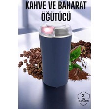 Marsilyan Taşınabilir Kahve & Baharat Öğütücü, Kolay Temizlenebilir ve Uzun Ömürlü Paslanmaz Çelik