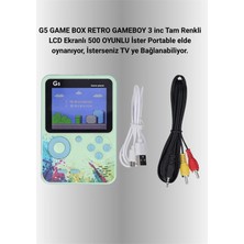 Sora Home G5 Taşınabilir Retro Oyun Konsolu – Çocuk ve Yetişkinler Için