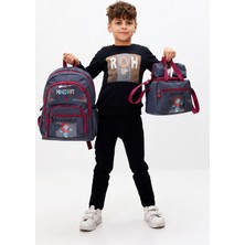 Katun's Store Erkek Çocuk 3'lü Okul Çantası Takımı / Geniş Iç Hacim, Dayanıklı, Hafif ve Sağlıklı