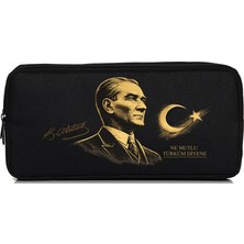 Suess Atatürk Gold Signature Çift Bölmeli Kalemlik