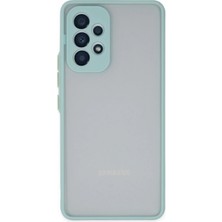 ALK Mey Ithalat®  Samsung Galaxy A13 4g Kılıf Montreal Silikon Kapak - Turkuaz