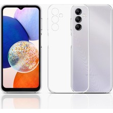 ALK Mey Ithalat®  Samsung Galaxy A14 4g Kılıf Lüx Şeffaf Silikon