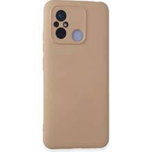 ALK Mey Ithalat®   Redmi 12C Kılıf Nano Içi Kadife Silikon - Pudra