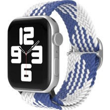 ALK Mey Ithalat®   Watch 38MM Star Kordon - Mavi-Beyaz