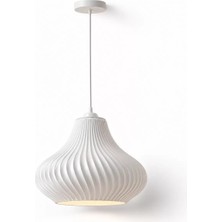 ALK Anti̇k Salon Oturma Odasi Sarkıt Avi̇ze Avize – Salon Aydınlatması 60 cm Beyaz Askı