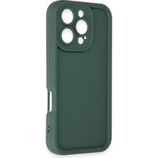 ALK Mey Ithalat®  iPhone 16 Pro Max Kılıf Viera Silikon - Koyu Yeşil