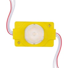 Powermaster 12 Volt 1.5 Watt LED Modül - Sarı Renk - 3030 Çip - 40X30 mm