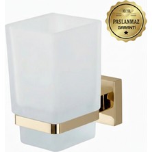 Premium Pirinç Sedef Diş Fırçalık Gold