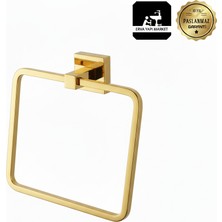 Premium Pirinç Sedef Kare Havluluk Gold