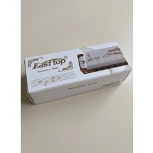 East Top Easttop Blues Diatonic 10 Delikli Ağız Mızıkası T008L Beyaz