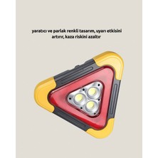 Vuralsin38 2000MAH Kapasiteli Taşınabilir Üçgen Park Lambası Yeni Nesil