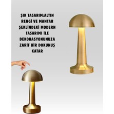 Vuralsin38 Modern Tasarım Şarjlı Masa Lambası – 1800 Mah Batarya Yeni Nesil