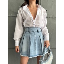 Aida Fashion Denim Etek